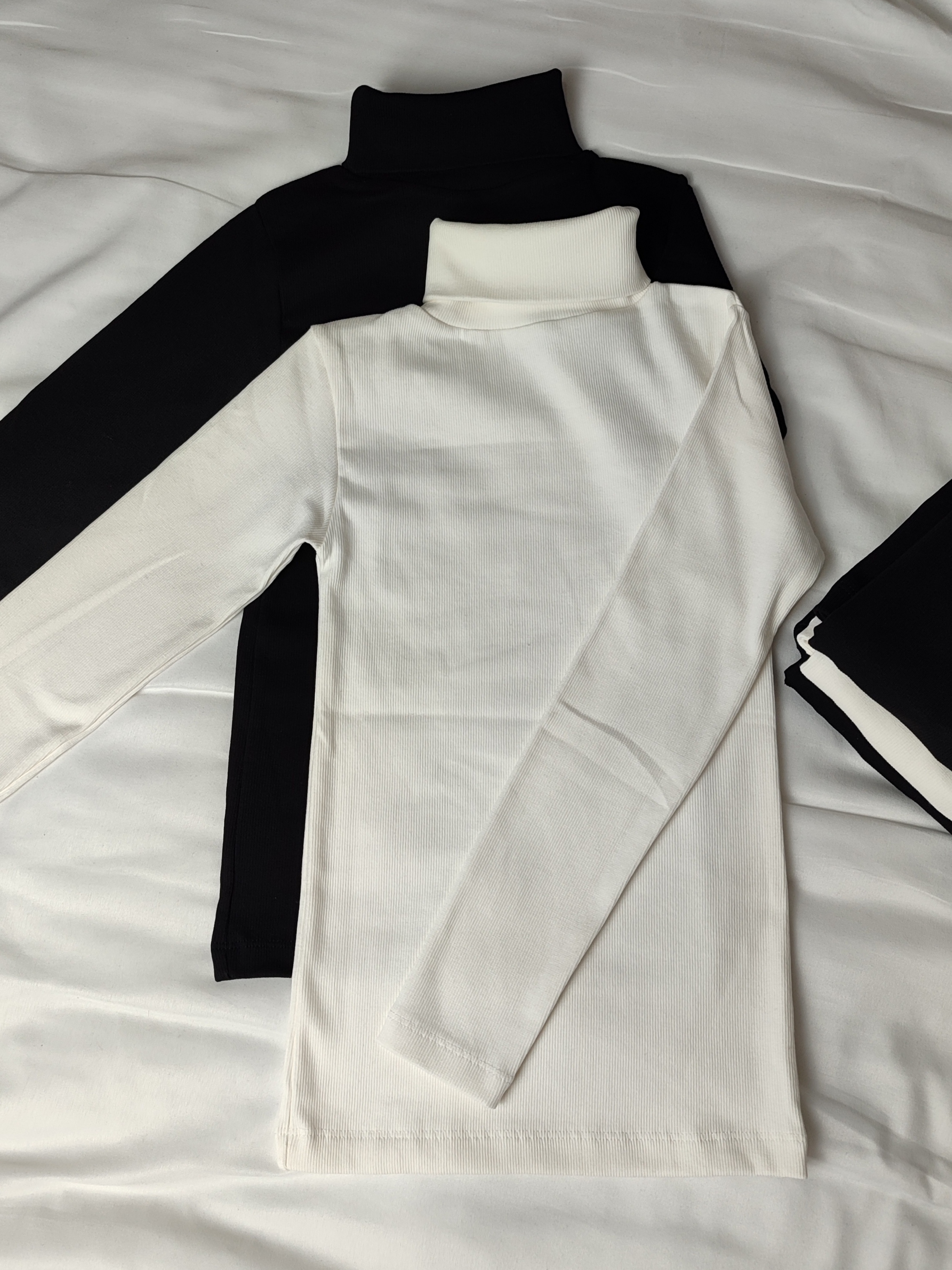 یقه اسکی کبریتی فری سایز آستین ساده صددرصد نخ پنبه