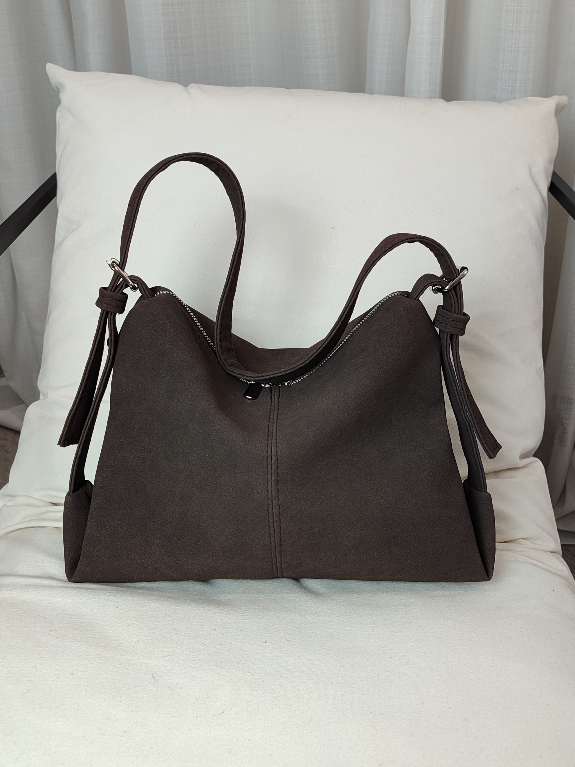 کیف زنانه جیر سامبا دوشی سایز متوسط